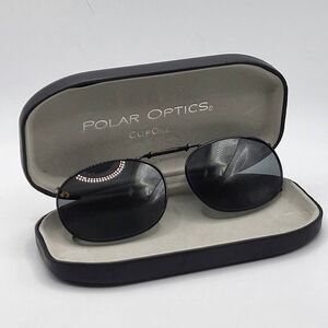 Polar Optics Clip On Sunglasses Lenses in original case